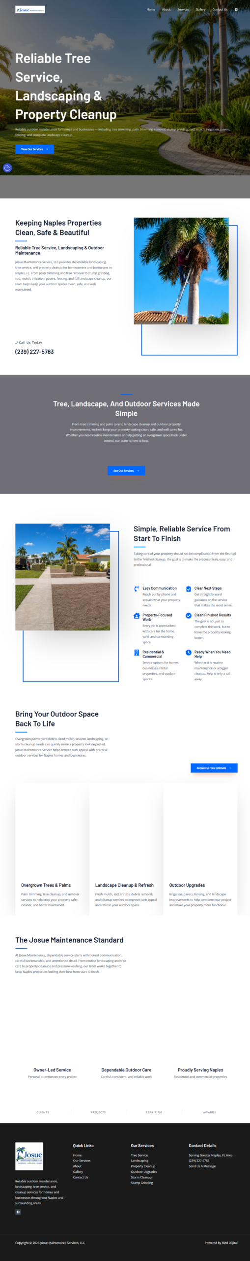 JOSUE MAINTENANCE website